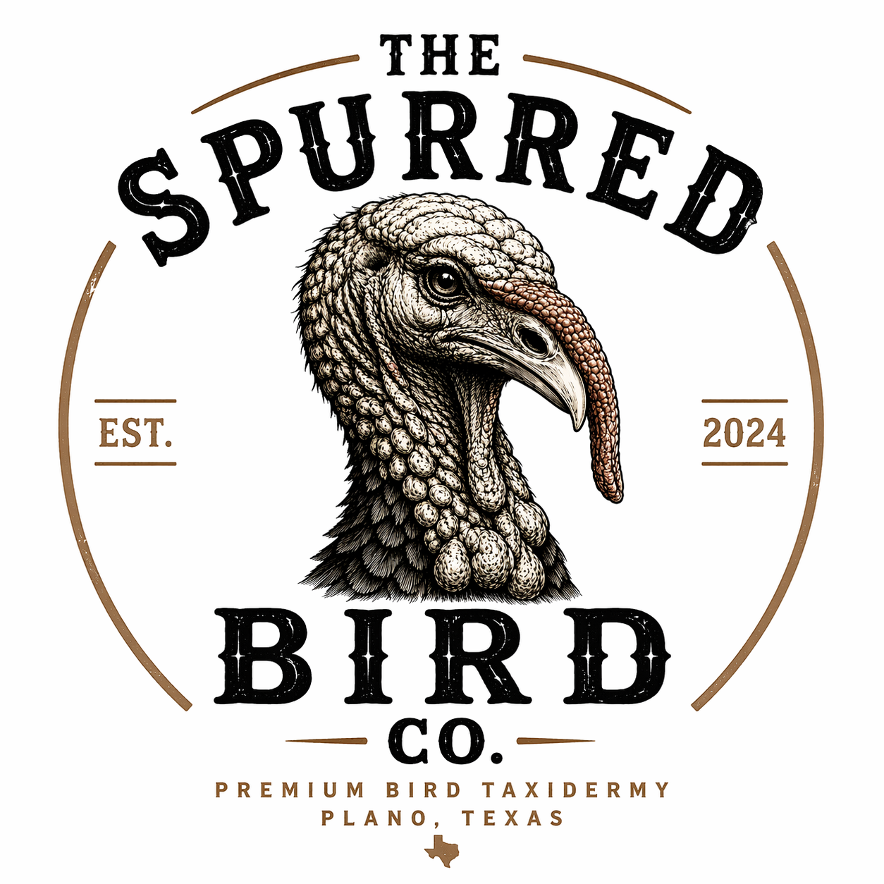 The Spurred Bird Co. emblem